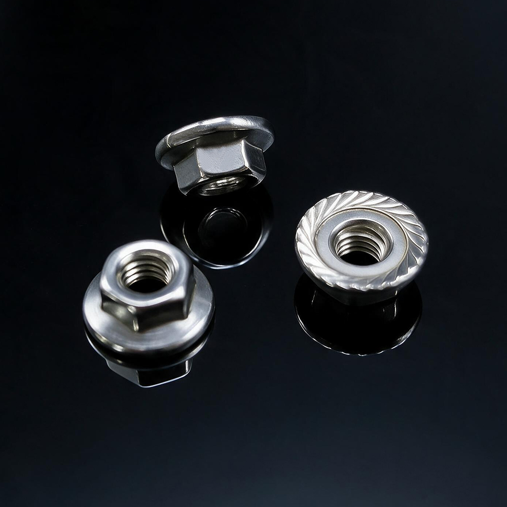 Flange Serrated Nut