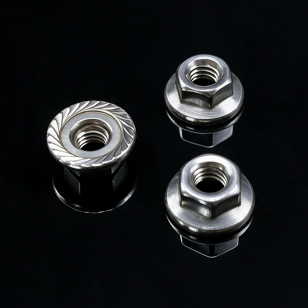 Flange Serrated Nut