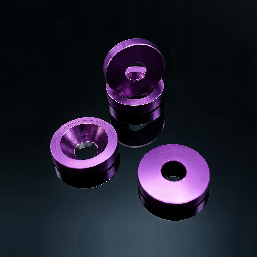 Aluminum Anodized Countersunk Washer