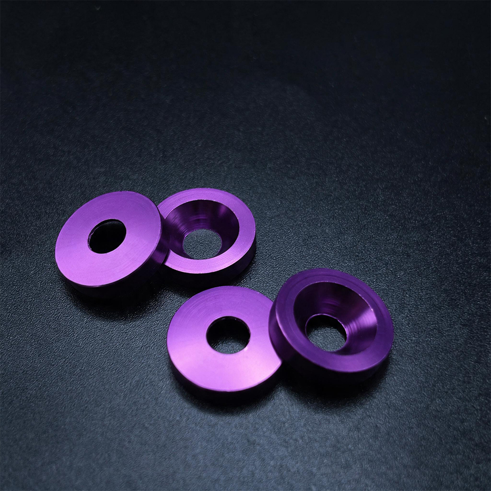 Aluminum Anodized Countersunk Washer