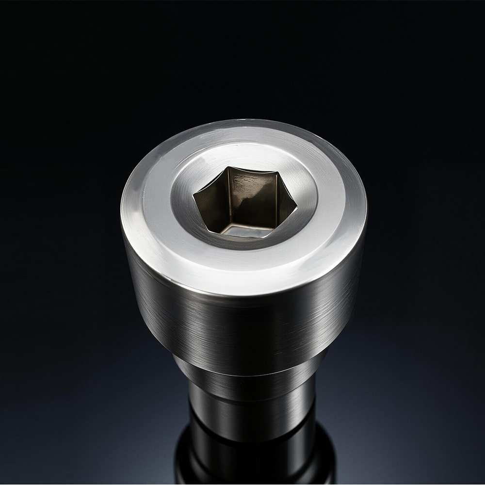 Custom‑made Step Bushing with Inner Hex Socket
